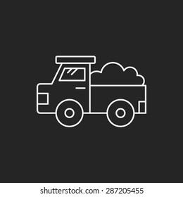 truck line icon