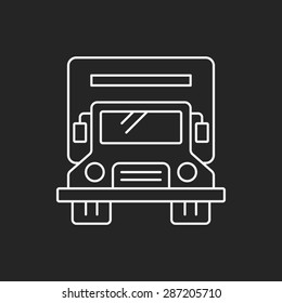 truck line icon