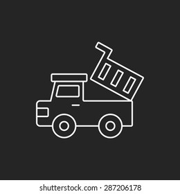 truck line icon