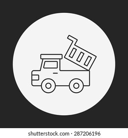 truck line icon