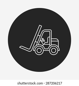 truck line icon