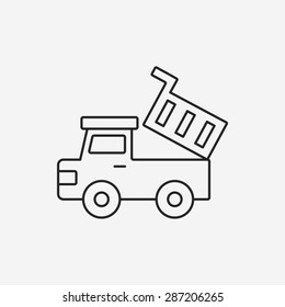 truck line icon