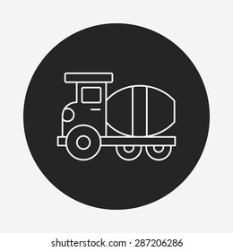 truck line icon