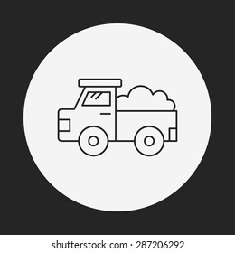 truck line icon