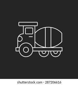 truck line icon