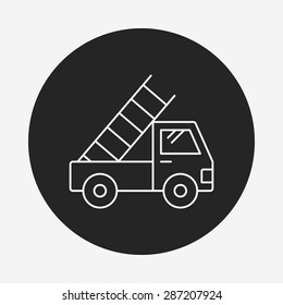 truck line icon