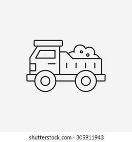 truck line icon