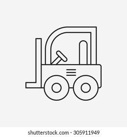 truck line icon
