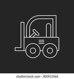 truck line icon