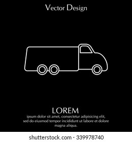 truck line icon
