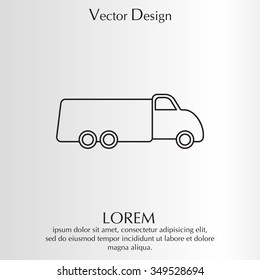 truck line icon