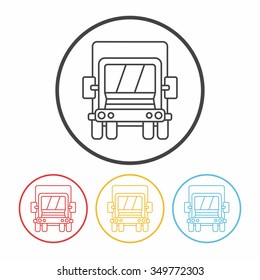 truck line icon