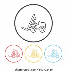 truck line icon