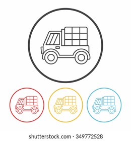 truck line icon