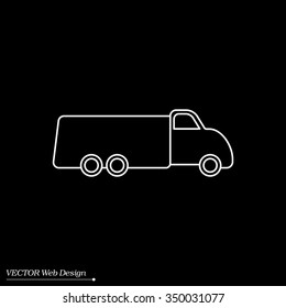 truck line icon