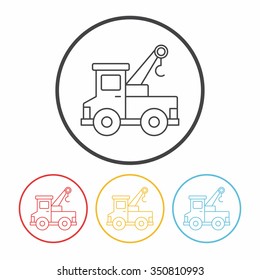 truck line icon