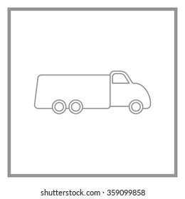 truck line icon