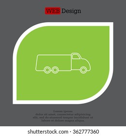truck line icon