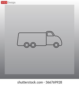 truck line icon