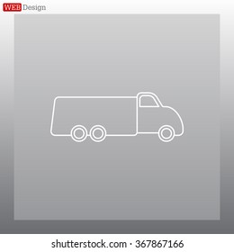 truck line icon