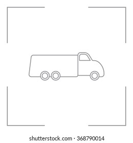 truck line icon
