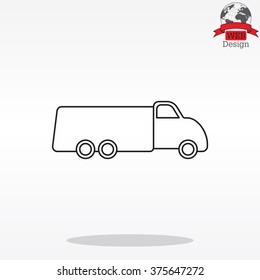 truck line icon