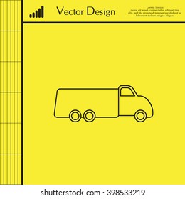 truck line icon