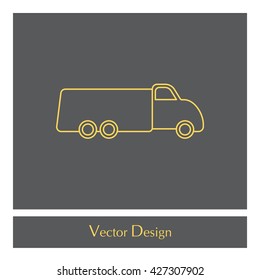 truck line icon