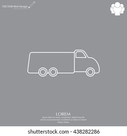 truck line icon