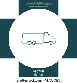 truck line icon