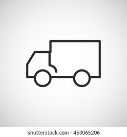 truck line icon