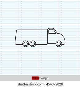 truck line icon