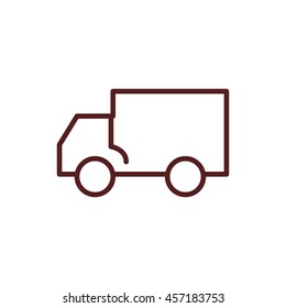 truck line icon