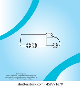 truck line icon
