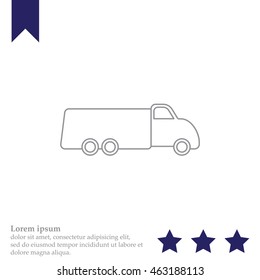truck line icon