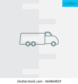 truck line icon