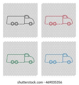 truck line icon
