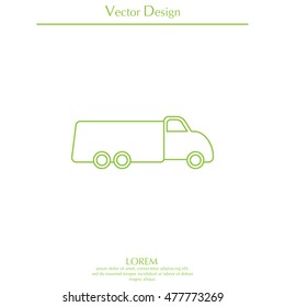 truck line icon