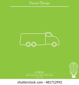 truck line icon