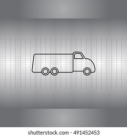 truck line icon