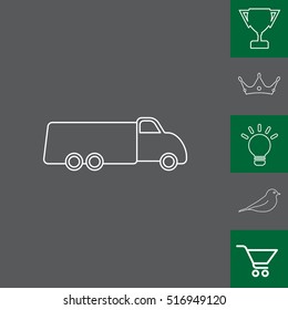 truck line icon