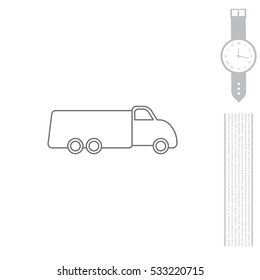 truck line icon