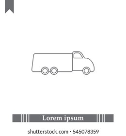 truck line icon