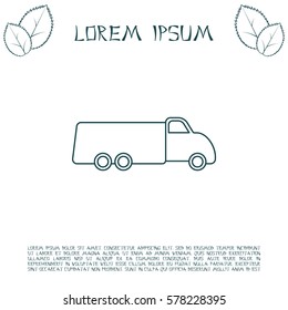 truck line icon
