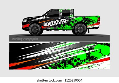 truck livery design vector