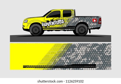 truck livery design vector