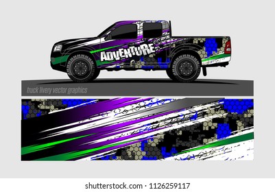 truck livery design vector