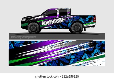 truck livery design vector