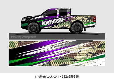 truck livery design vector