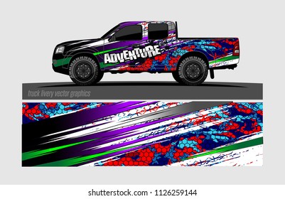 truck livery design vector